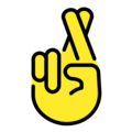🤞 parmak çarpı işareti