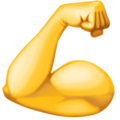 💪 bíceps flexionado