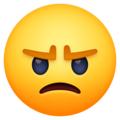 😠 Angry Face in facebook