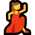 💃 Woman Dancing in microsoft