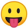 😛 Face With Stuck-Out Tongue in google