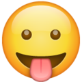 😛 Face With Stuck-Out Tongue in whatsapp