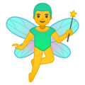 🧚‍♂️ Man Fairy in google