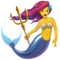 🧜‍♀️ Mermaid in apple