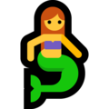🧜‍♀️ Mermaid in microsoft