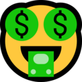🤑 Money Mouth Face in microsoft