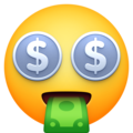 🤑 Geld-Mund-Gesicht