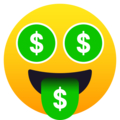 🤑 Money Smiley Face
