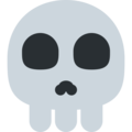 💀 Skull in twitter
