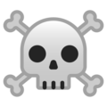 ☠️ Skull and Crossbones in google