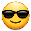 😎 Smiling Face with Sunglasses in samsung