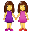 👭 Two Women Holding Hands in samsung