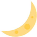 🌙 Crescent Moon in twitter
