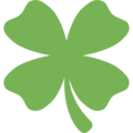 🍀 Four Leaf Clover in twitter