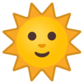 🌞 Smiling Sun in google