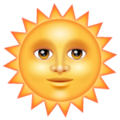 🌞 Smiling Sun in whatsapp