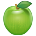 🍏 Green Apple in whatsapp