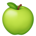 🍏 Green Apple in facebook