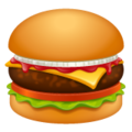 🍔 Hamburger in whatsapp