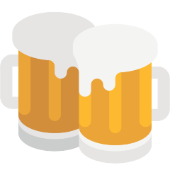 🍻 Clinking Beer Mugs