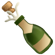 🍾 Bottle with Popping Cork in google