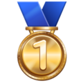 🥇 1st Place Medal in whatsapp