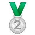 🥈 2. Platz Medaille