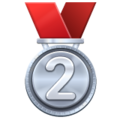 🥈 2nd Place Medal in whatsapp