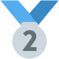 🥈 2nd Place Medal in twitter