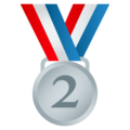🥈 2. Platz Medaille