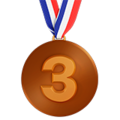 🥉 3rd Place Medal in apple