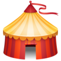 🎪 Circus Tent in whatsapp