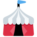 🎪 Circus Tent in twitter