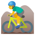🚵‍♂️ Man Mountain Biking in google
