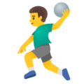 🤾‍♂️ Man Playing Handball in google