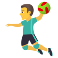 🤾‍♂️ Mann spielt Handball