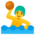 🤽‍♂️ Man Playing Water Polo in google