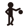 ⛹️ Person Bouncing Ball