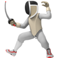 🤺 Person Fencing in apple