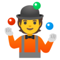 🤹 Person Juggling in google