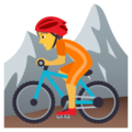 🚵 Person Mountain Biking
