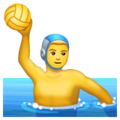 🤽 Person Playing Water Polo in whatsapp