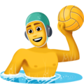 🤽 Person Playing Water Polo in facebook