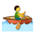 🚣 Person Rowing Boat