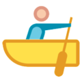 🚣 Person Rowing Boat