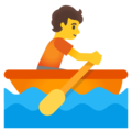 🚣 Person Rowing Boat in google