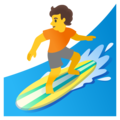 🏄 Person Surfing in google