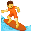 🏄 Person Surfing in microsoft