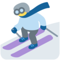 ⛷️ Skier in twitter