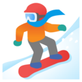🏂 Snowboarder in google
